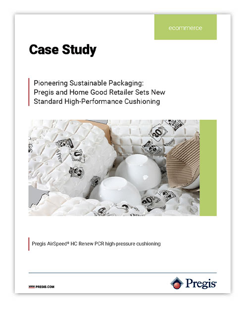 Pregis AirSpeed&reg; HC Renew PCR high-pressure cushioning